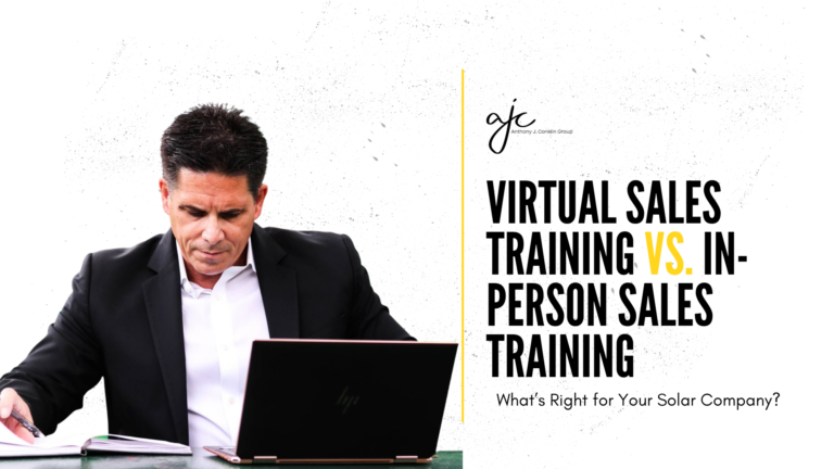 in person vs virtual sales coaching