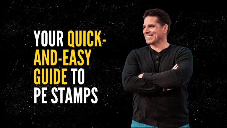 what are PE stamps